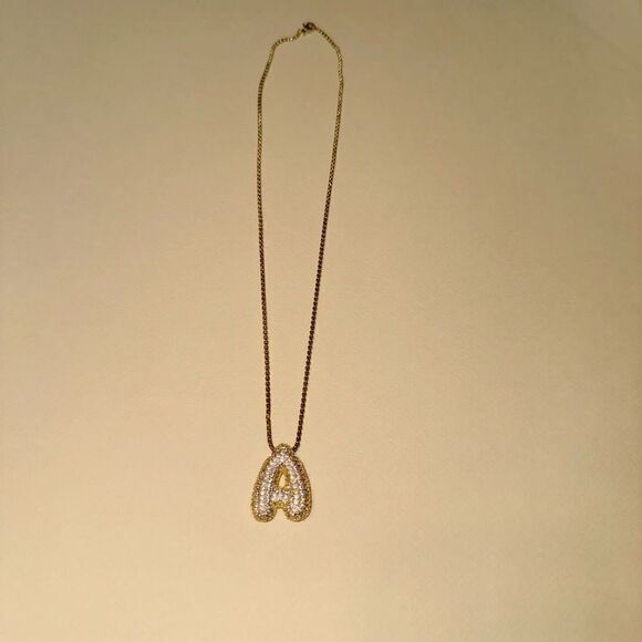 initial necklace M659 - Picture 3 of 5